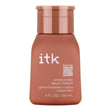 ITKHydrating Milky Face Toner  Tone  Prep Skin with Hyaluronic Acid  Squalane  Calm  Nourish Skin  Reduces Redness Appearance  Hydrate  Soothe Skin 5 fl oz