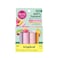 eosFlavorLab Super Soft Shea Lip Balm Sticks  Totally Tropical Variety Pack  Lip Moisturizer  24 Hour Hydration  Gluten Free Lip Care 4 PackDragonfruit