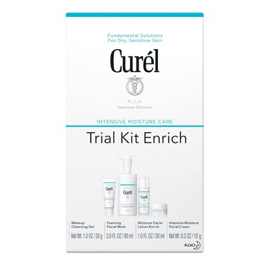 Curel Japanese Skin Care Travel Size Toiletries for Dry Sensitive Skin Travel Size Face Wash Travel Size Lotion Travel Size Makeup Remove