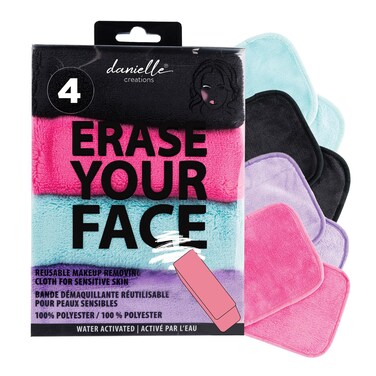 Makeup Removing Cloths 4 Count Erase Your Face By Danielle Enterprises Enterprises Enterprises