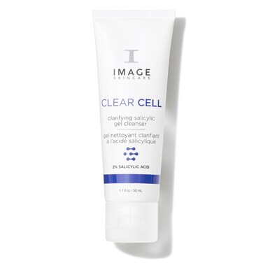 IMAGE Skincare CLEAR CELL Salicylic Gel Cleanser Gentle Foaming Face Wash Removes Excess Oil and Shine for Oily Prone Skin