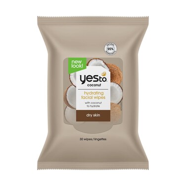 Yes ToCoconut Cleansing Wipes Brown 30 Count