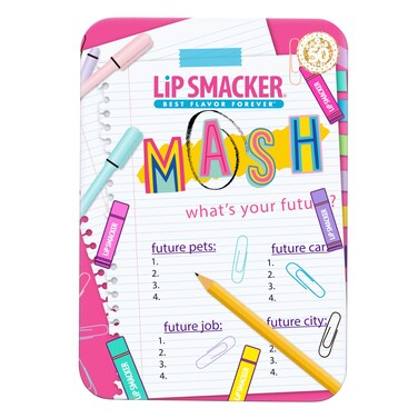 Lip Smacker Mash Tin Back to School lip balm for kids