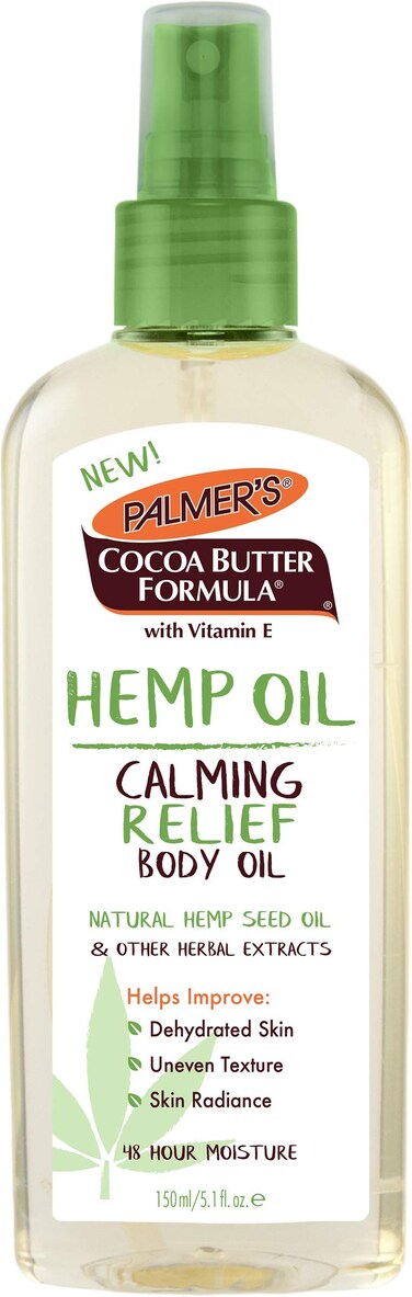 PalmersCocoa Butter Formula Hemp Oil Calming Relief Body Oil 51 Ounces