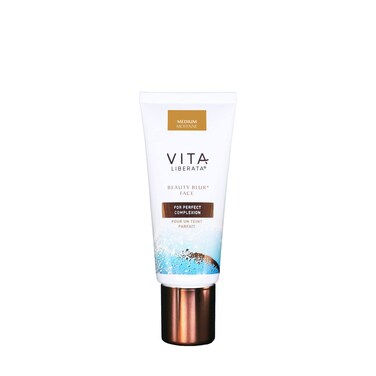 Vita LiberataBeauty Blur Face CC Cream Flawless Complexion Radiant Glow Evens Skin Tone Full Coverage Foundation Hydrating  Customizable New Packaging