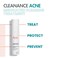 Eau Thermale AvneCleanance ACNE Medicated Clearing Treatment with Micronized Benzoyl Peroxide Treatment Cream for Acne Blemishes and Blackheads Safe For Sensitive Skin