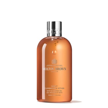 Molton Brown Sunlit Clementine  Vetiver Bath  Shower Gel 10 fl oz