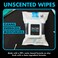 DUDE Wipes  Face and Body Wipes  3 Pack 90 Wipes  Unscented Wipes with Sea Salt  Aloe  2in1 Body  Face Wipes  Alcohol Free and Hypoallergenic Cleansing Wipes