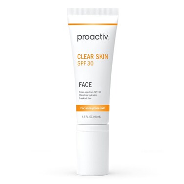 Proactiv Clear Skin Face Sunscreen Moisturizer With SPF 30  Hydrating SPF Lotion And Sensitive Skin Sunscreen For Oily Skin And AcneProne Skin Oil Free Matte Skincare Sunscreen 15oz
