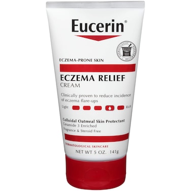EucerinEczema Relief Cream  Full Body Daily Lotion for EczemaProne Skin  5 oz Tube
