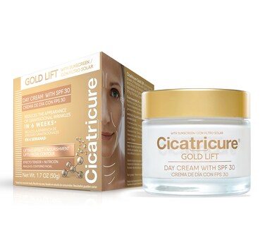 Cicatricure Gold Lift Day Cream Anti Aging Face Moisturizer with SPF 30 Hydrating Skin Care with Gold Calcium  Silicon to Lift and Tighten Face Contour 17 Ounce