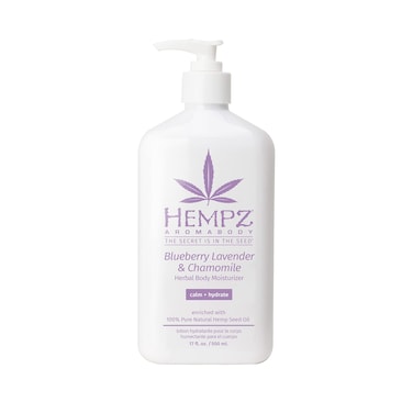 Blueberry Lavender  Chamomile Herbal Body Moisturizer 17oz