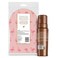JergensNatural Glow Instant Sun Self Tanner Mousse Bundle Light Bronze Sunless Tanning 6 Oz Bottle and Application Mitt