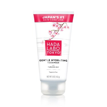 Hada Labo TokyoGentle Hydrating Foaming Facial Cleanser FragranceFree Sensitive Skin Face Wash with Hyaluronic Acid and Conditioning Agents Soften Skin Locks in Moisture 50 oz