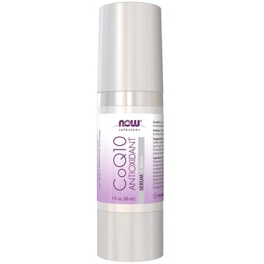 NOW Foods Solutions CoQ10 Antioxidant Serum with Clinically Tested REVINAGE for Collagen Support Visible Firming 1Ounce