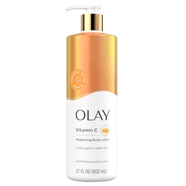Olay Brightening Body Lotion for Women with Vitamin C 24hr Moisturizing Vitamin E  Vitamin B3 Complex Fast Absorbing Formula 17 fl oz