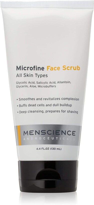 MenScience AndroceuticalsMicrofine Face Scrub All Natural 44 Fl Oz