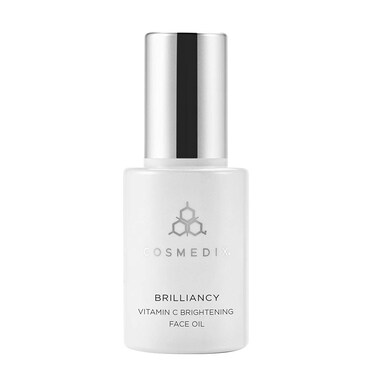 COSMEDIXBrilliancy Vitamin C Brightening Face Oil AMPM Sunflower Seed Oil  Elderberry Fruit Extract Protect Skin Hydrates Skin Vegan Gluten  Cruelty Free
