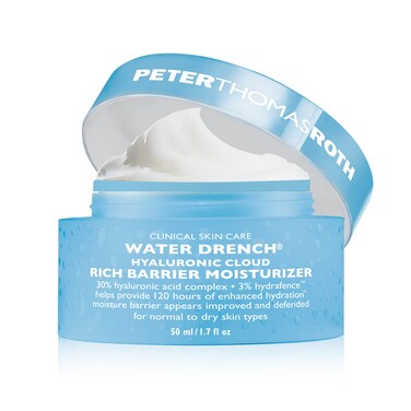 Peter Thomas RothWater Drench Hyaluronic Cloud Rich Barrier Moisturizer Skin Barrier Cream Hyaluronic Acid Moisturizer Moisturizer For Dry Skin