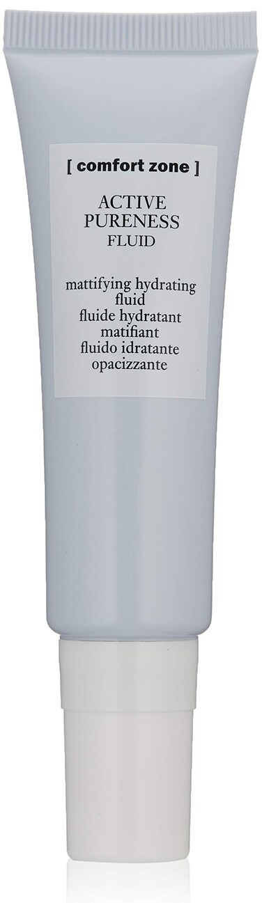 Comfort Zone  Active Pureness Fluid Mattifying Yet Hydrating Formula Primer And Moisturizer For Oily Skin 1 Fl Oz