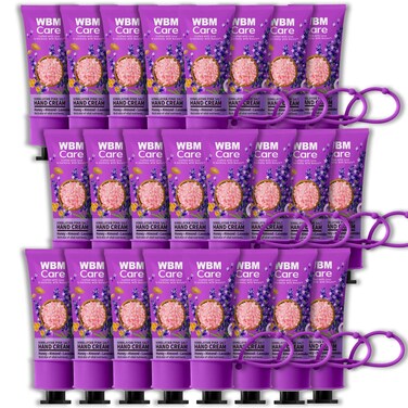 Skin Moisturizer Enrich with Natural Himalayan Pink Salt Honey Almond  Lavender Protects and Nourishes Hand Cream  Pack of 24 30g1oz each