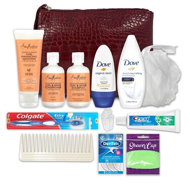 Convenience Kits International Womens Multicultural 13 pc Travel Kit Featuring TravelSize Hair  Body Products 7744