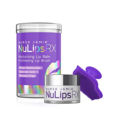 Nurse Jamie NuLips RX Moisturizing Lip Balm  Exfoliating Lip Brush