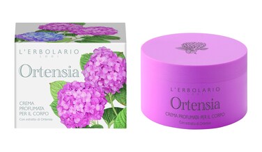 LErbolario Hydrangea Perfumed Body Cream  Natural Moisturizer for Dry Skin  With Hydrangea Root and Vitamin E  Locks In Lasting Moisture  67 oz