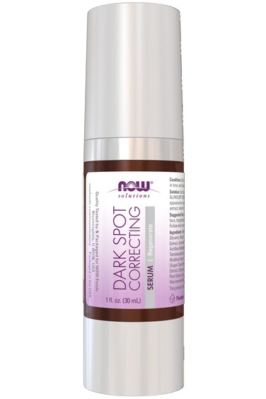 NOW Foods Solutions Dark Spot Serum with ALPAFLOR GIGAWHITE to Help Brighten Age Spots and Discoloration 1Ounce