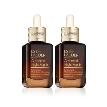 Este LauderAdvanced Night Repair Duo Serum Synchronized MultiRecovery Complex with Hyaluronic Acid  Peptides 17 oz