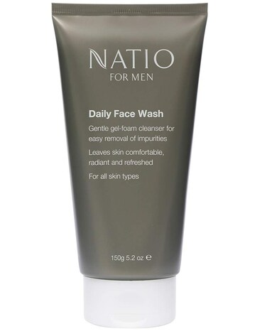 Natio Mens Daily Face Wash 150g