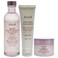 Fresh Three Step Hydration Heroes Kit for Women  3 Pc 16oz Soy Face Cleanser 34oz Rose Deep Hydration Oil Infused Serum 1oz Rose Deep Hydration Face Cream