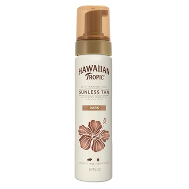 Hawaiian TropicSunless Tan Dark SelfTanning Foam 67oz  Self Tanner Dark Sunless Tanner Sunless Tanning Foam 67oz