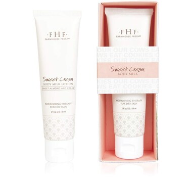 FarmHouse Fresh Sweet Cream Body Milk Travel Lotion Sweet Cream 2 fl oz