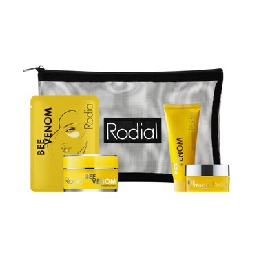 RodialBee Venom Little Luxuries Kit  Revitalise and Firm  Cleansing Balm 068 floz  Moisturiser 051 floz  Jelly Eye Patches x1  Eye Cream 017 floz