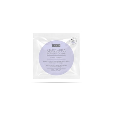 Pupa Milano Face Mask To Fight Puffy Eyes And Dark Circle  Brightens And Refreshes Fatigued Eyes  Combats Puffiness And Skin Discoloration  Effective Sheet Mask To Increase Radiance  008 Oz