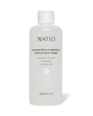 NatioAustralia Aromatherapy Rosewater and Chamomile Gentle Skin Toner 84 oz  Gentle AlcoholFree Face Toner for Oily Dry or Sensitive Skin