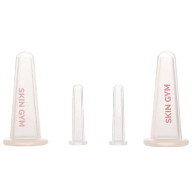 Skin Gym Facial Cupping Set  Face and Body Suction Cup Vacuum Massage Therapy  Reduces Cellulites and Wrinkles