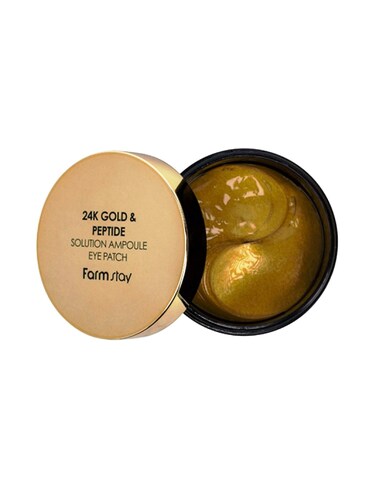 Farm Stay 24K gold peptide solution ampoule eye patch 60 pcs