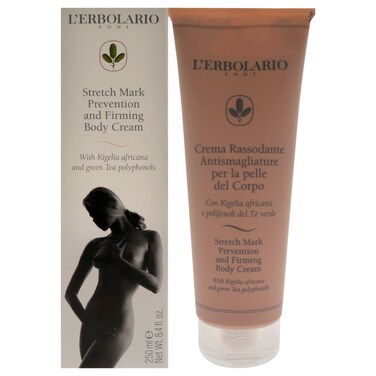 LErbolario Stretch Mark Prevention and Bust Skin Firming Cream  Stretch Mark Cream  Skin Firming Formula  Shea Butter and Kigelia Extract  84 oz