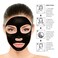 Pursonic  Purifying Charcoal Sheet Mask with Active Charcoal  AntiAging Properties for Relieving Redness and Irritated Skin  Cleansing  Soothing Pack of 5