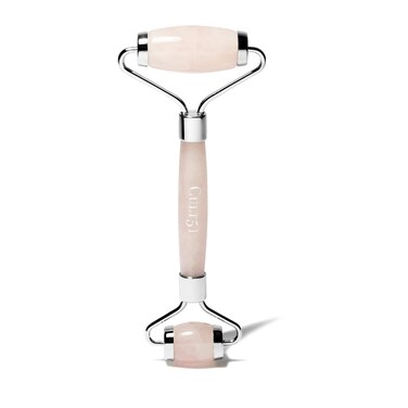 CULT51 AntiAgeing Facial Massage Tools  Helps Restore Your Perfect Beautiful Skin While Eliminating Wrinkles  A Crystal That Soothes The Skin And Mind  DoubleEnded Roller  Rose Quartz  2 Pc