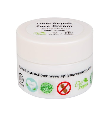 Tone Repair Moisturizer For Dark Spots on Face  Gluten Free Vegan for Sensitive Skin by Dr Liia