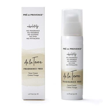 De La Terre Natural Fragrance Free Collection Face Cream