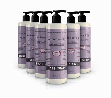 SimpliMagic Liquid Hand Soap Basil 6 Count
