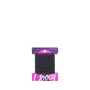 Goody Ouchless Elastics 4mm Black 17CT