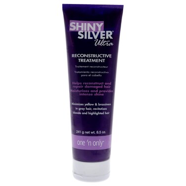 one n onlyShiny Silver Ultra Reconstructive Treatment for Unisex  85 oz Treatment