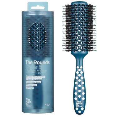 The Knot Dr hair brush by Conair  hair brush blow dryer  Ideal for all hair types  round brush for blow out  Vented round hairbrush