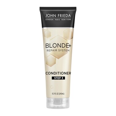John Frieda Blonde Hair Repair System Conditioner Bond Repair Conditioner for Damaged Hair 83 Oz