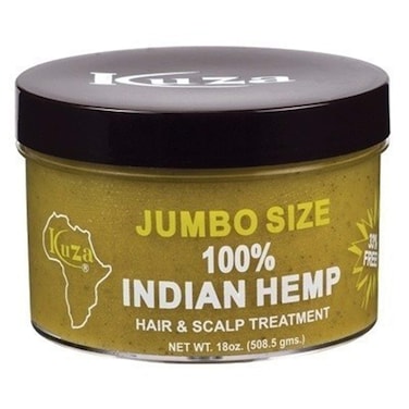 Kuza Indian Hemp Jumbo Hair  Scalp Treatment 18 oz  Smooth Soften  Moisturize